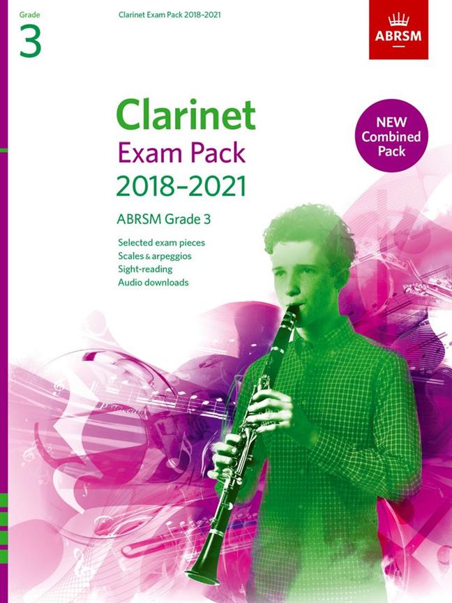 ABRSM: Clarinet Exam Pack 2018–2021, ABRSM Grade 3