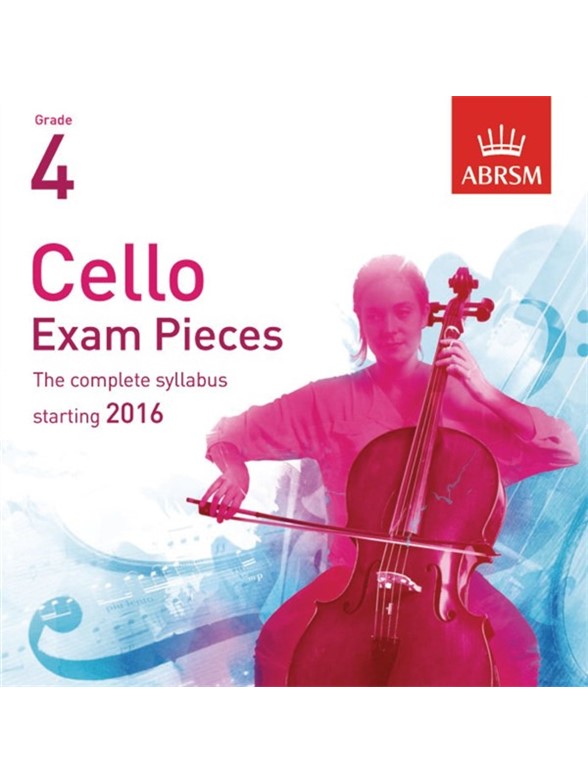 ABRSM: Cello Exam Pieces 2016+ - Grade 4 (CD)