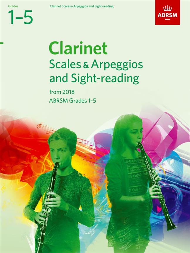 ABRSM: Clarinet Scales & Arpeggios and Sight-Reading, ABRSM Grades 1–5