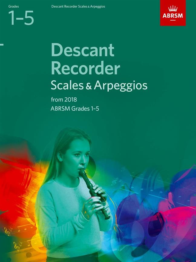 ABRSM: Descant Recorder Scales & Arpeggios, ABRSM Grades 1–5