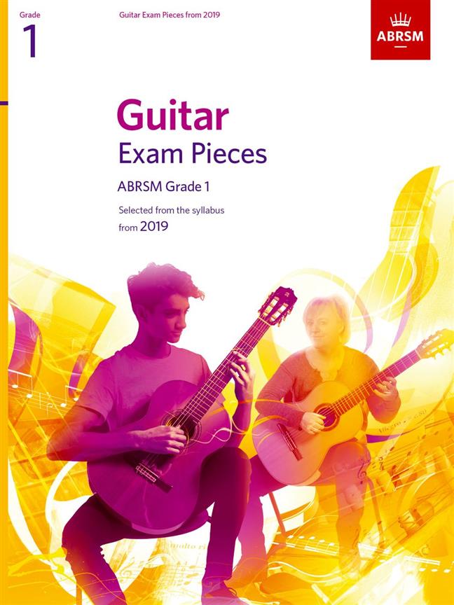 ABRSM: Guitar Exam Pieces From 2019 - Grade 1 (Book)