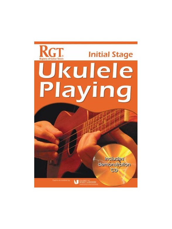 Registry Of Guitar Tutors: Ukulele Playing - Initial Stage (Book/CD)