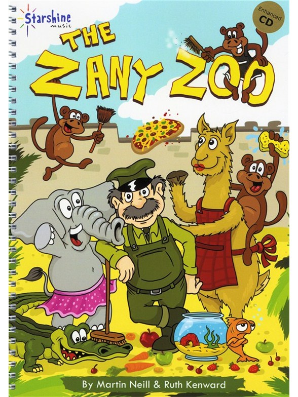 Martin Neill/Ruth Kenward: The Zany Zoo (Book/CD)