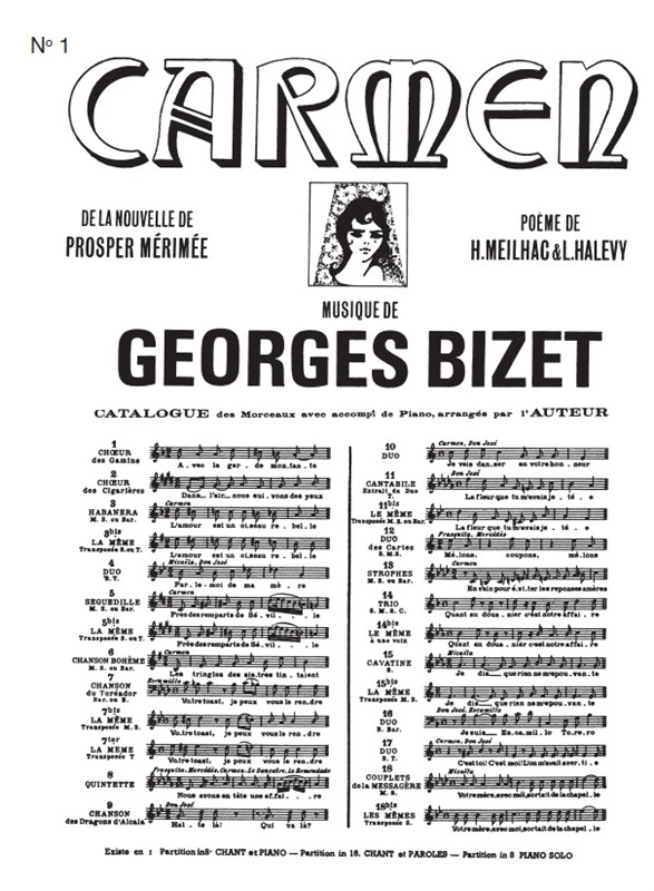 BIZET CARMEN N° 1 CHOEUR DES GAMINS AVEC LA GARDE MONTANTE CHOEUR ET P