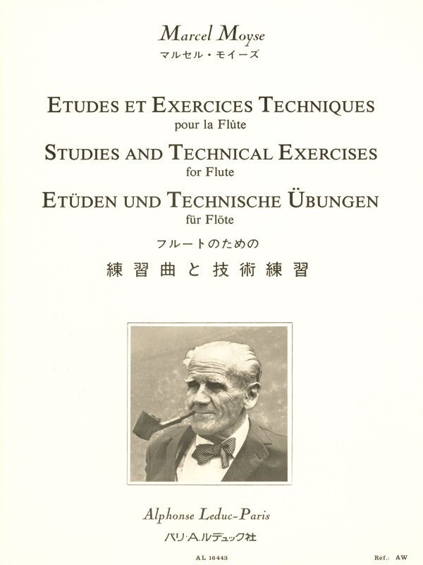 Marcel Moÿse: Etudes et Exercices téchniques (Flute solo)