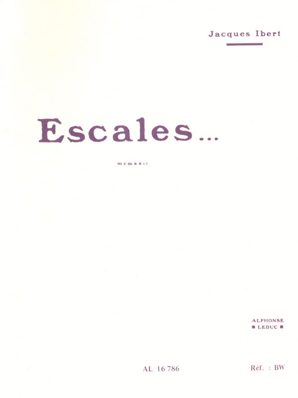 Jacques Ibert: Escales (Orchestra)