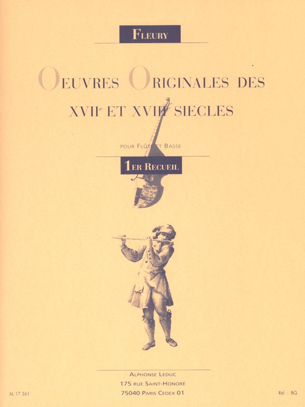 Louis Fleury: Oeuvres originales Vol.1 (Flute & Piano)