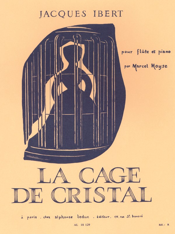Jacques Ibert: La Cage de Cristal (Flute & Piano)