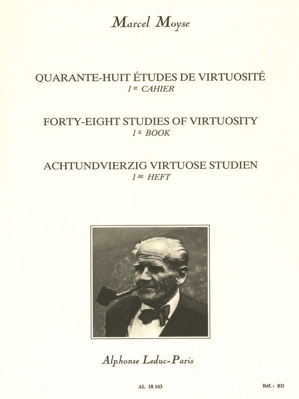 Marcel Moÿse: 48 Etudes de Virtuosité Vol.1 (Flute solo)