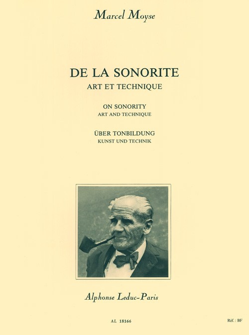 Marcel Moyse: De La Sonorite - Art Et Technique