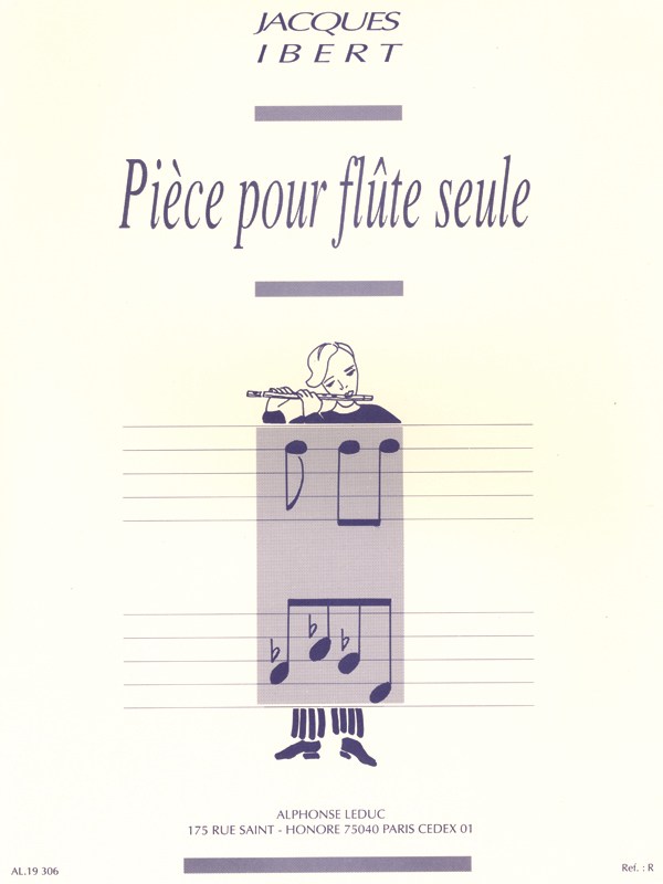 Jacques Ibert: Pièce Pour Flute Seule