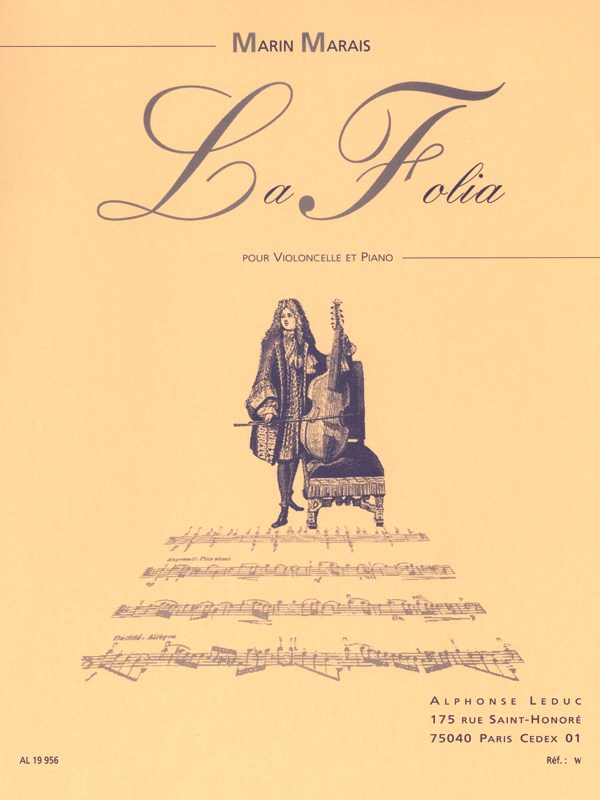 Marin Marais: La Folia (Cello and Piano)