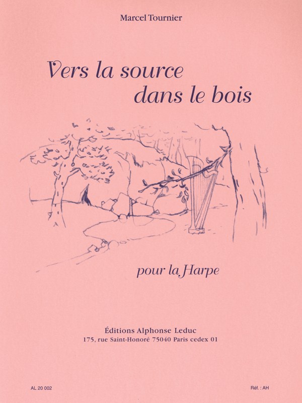 Marcel Tournier: Vers la Source dans le Bois (Harp solo)
