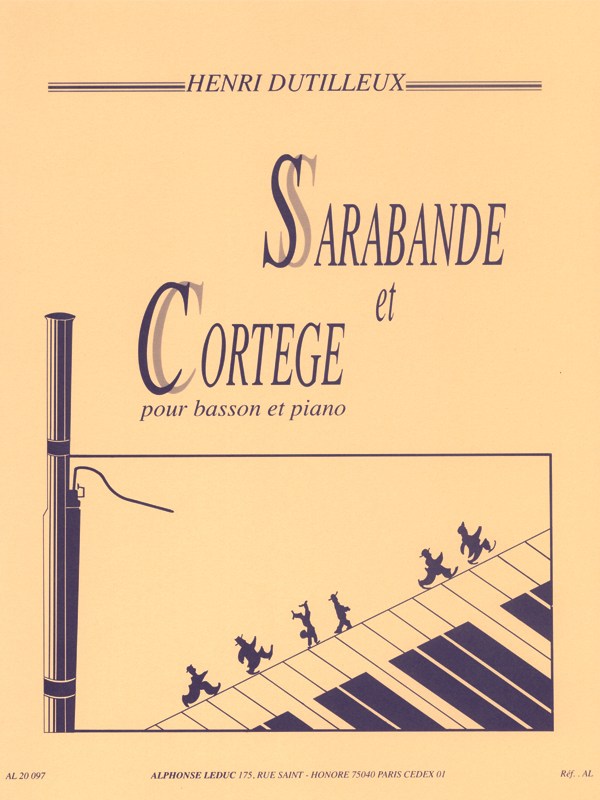 Henri Dutilleux: Sarabande Et Cortege