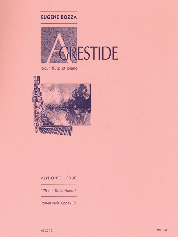 Eugène Bozza: Agrestide Op.44 (Flute & Piano)