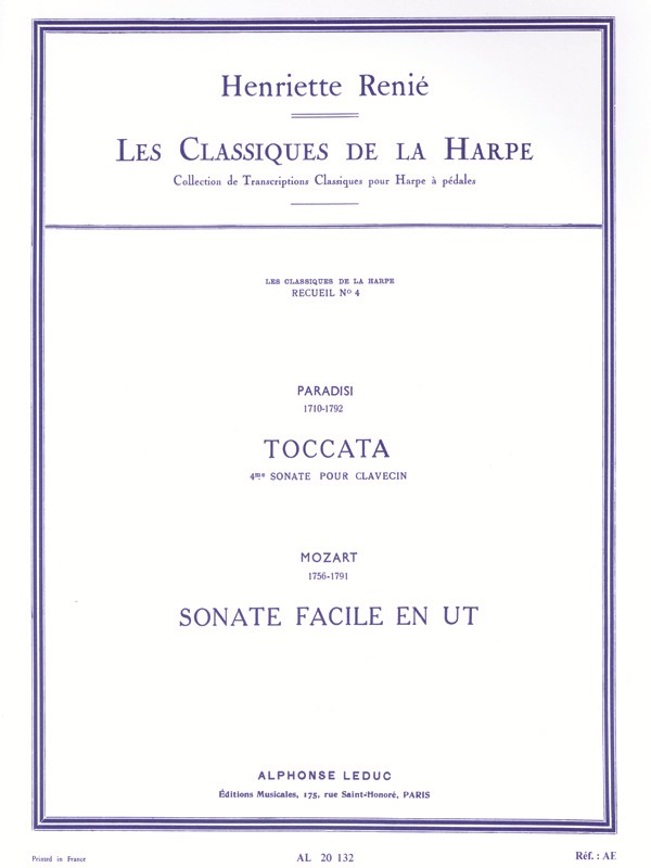 Various Composers: Les Classiques de la Harpe Vol.4 (Harp solo)