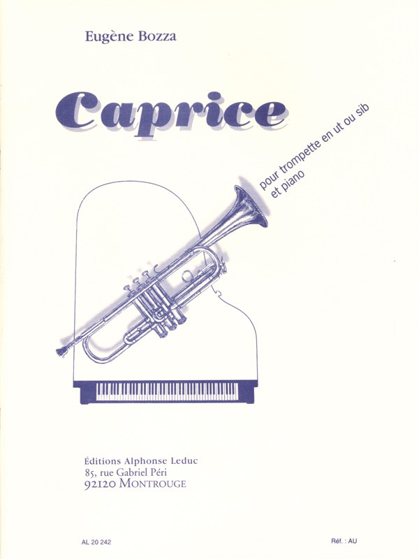 Eugène Bozza: Caprice No.1, Op.47 (Trumpet & Piano)
