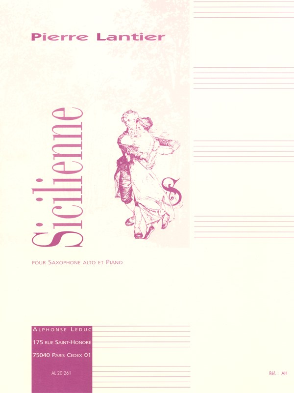Pierre Lantier: Sicilienne (Alto Saxophone)