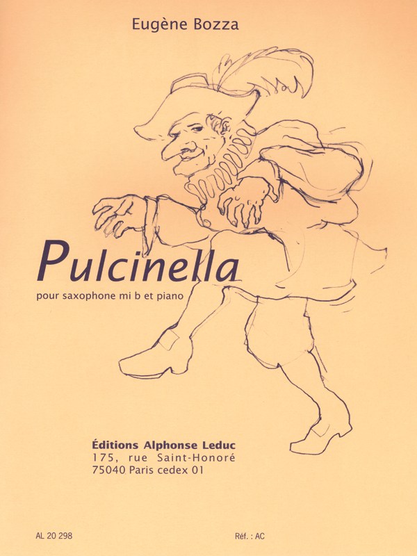 Eugène Bozza: Pulcinella Op.53 No.1 (Alto Saxophone/Piano)