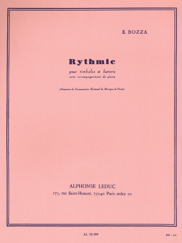 Eugène Bozza: Rythmic Op.70