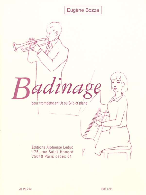Eugène Bozza: Badinage (Trumpet and Piano)