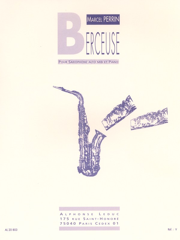 M. Perrin: Berceuse (Saxophone-Alto & Piano)