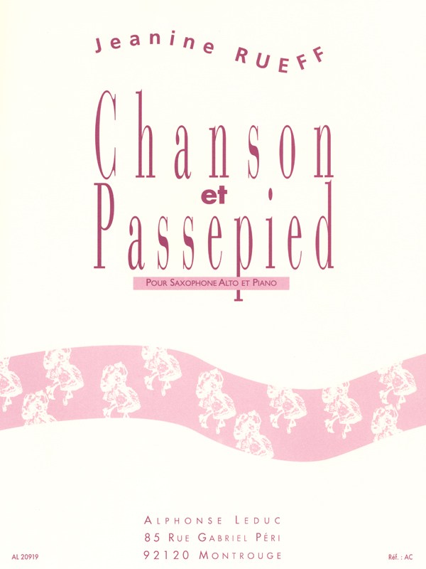Jeanine Rueff: Chanson Et Passepied