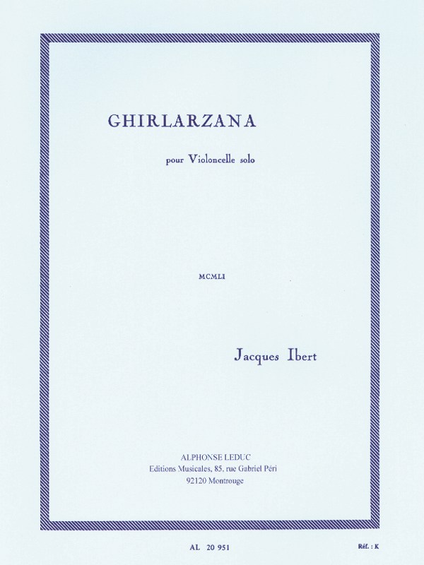 Ghirlarzana Vc Solo