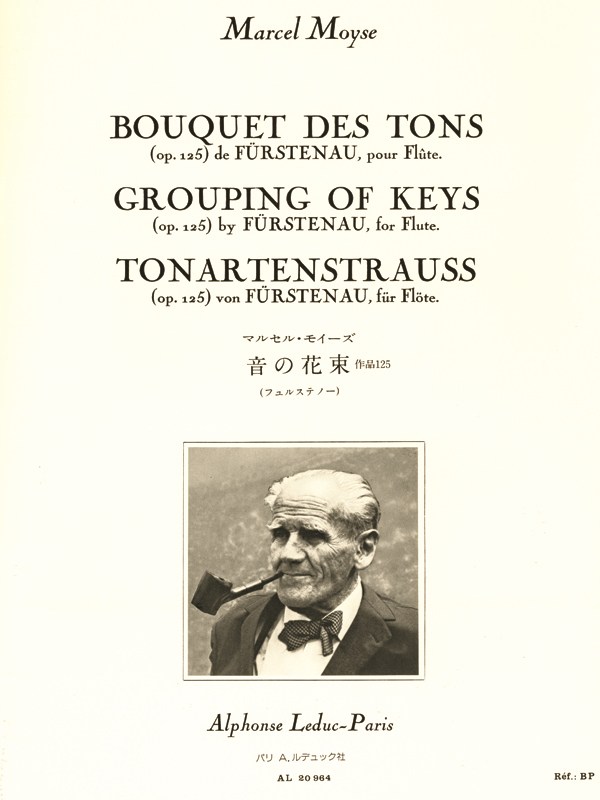 Marcel Moÿse: Bouquet des Tons Op.125, de Fürstenau (Flute solo)
