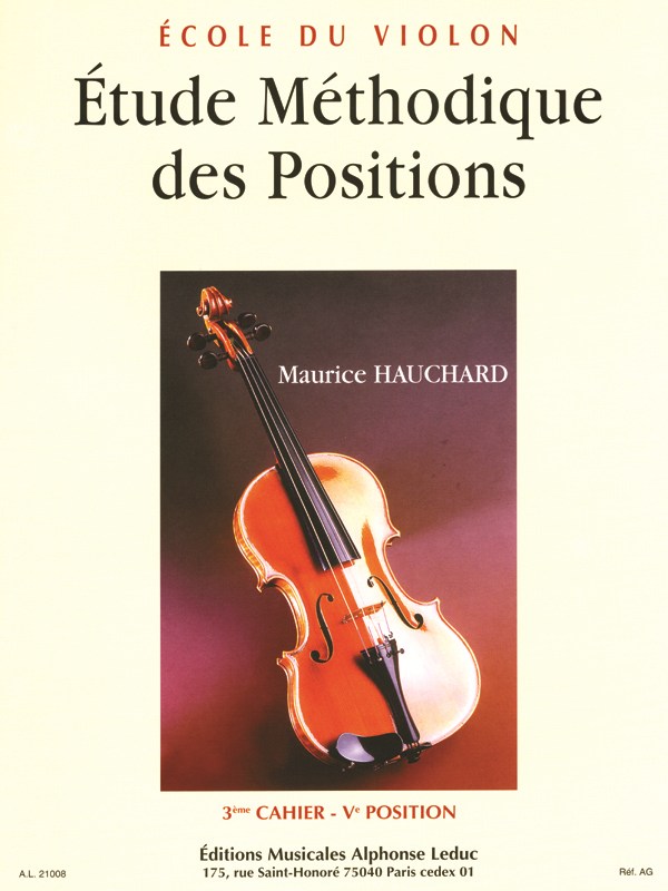 M. Hauchard: Etude méthodique des Positions Vol.3: 5th & 1/2 Positions (Violin solo)