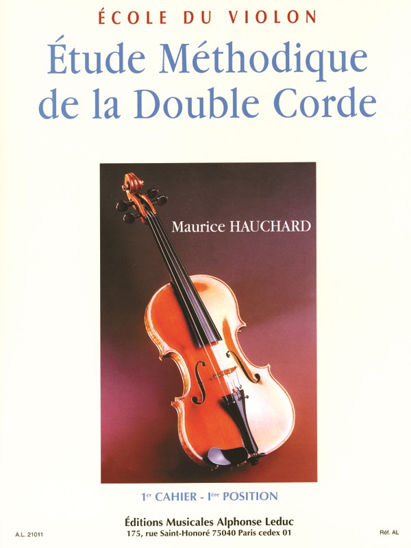 M. Hauchard: Etude méthodique de la double Corde Vol.1 (Violin solo)