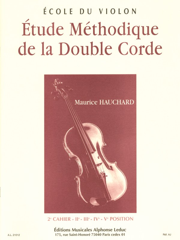 M. Hauchard: Etude méthodique de la double Corde Vol.2 (Violin solo)