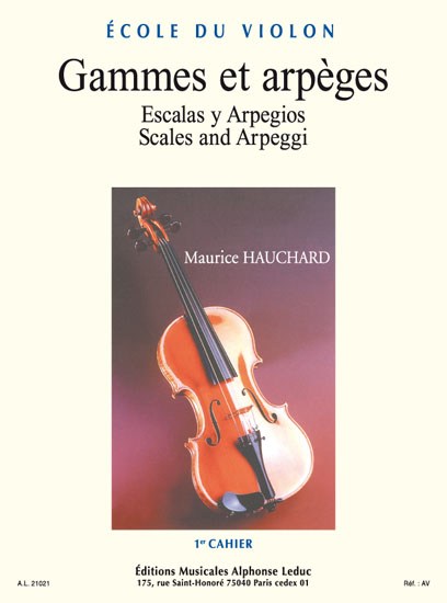 M. Hauchard: Gammes et Arpèges Vol.1 (Violin solo)