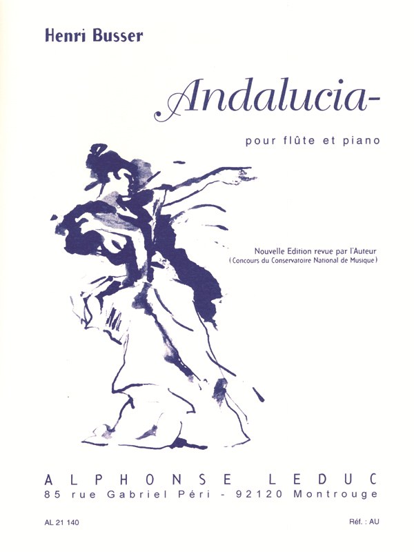 Henri Büsser: Andalucia Op. 86 (Flute And Piano)