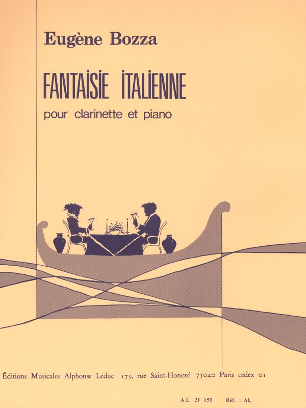 Eugène Bozza: Fantaisie italienne (Clarinet & Piano)