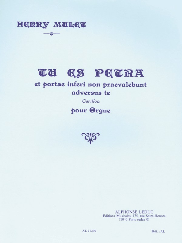 Henri Mulet: Tu es Petra (Organ)
