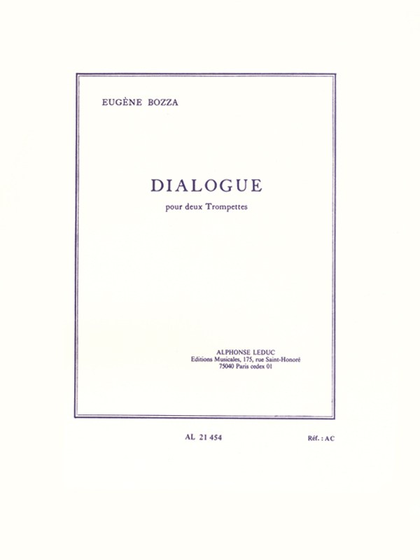 Eugène Bozza: Dialogue (Trumpets 2)