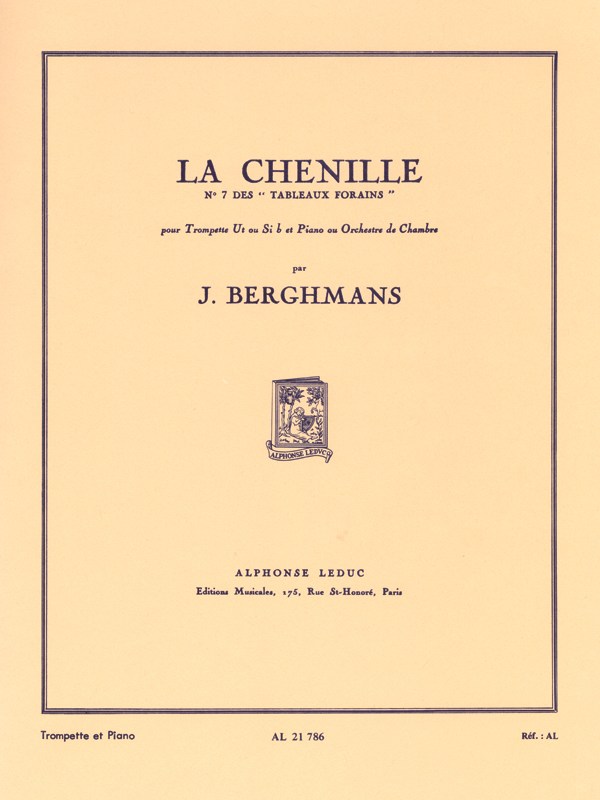 José Berghmans: La Chenille (Trumpet & Piano)