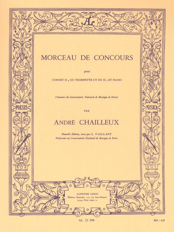 André Chailleux: Morceau de Concours (Trumpet & Piano)