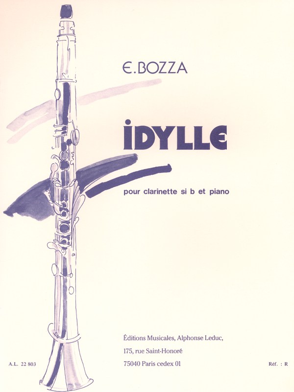 Eugène Bozza: Idylle (Clarinet & Piano)