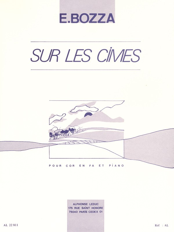 Eugène Bozza: Sur les Cîmes (Horn & Piano)