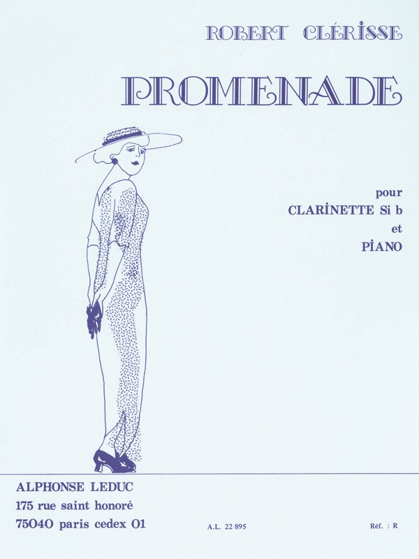 Robert Clérisse: Promenade (Clarinet & Piano)