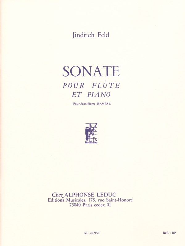 Jindrich Feld: Sonate (Flute & Piano)