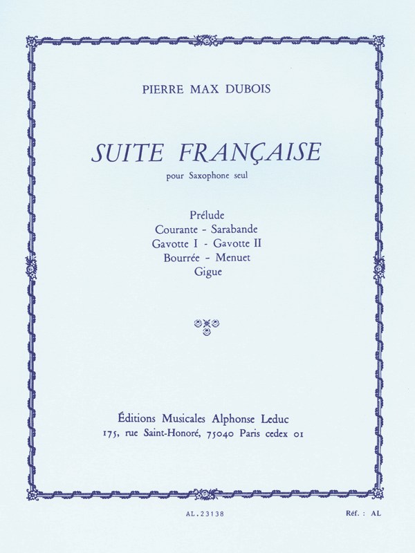 Pierre Max Dubois: Suite Française