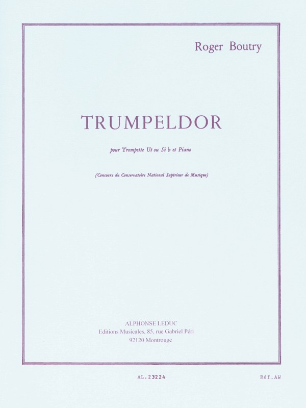 Roger Boutry: Trumpeldor (Trumpet & Piano)