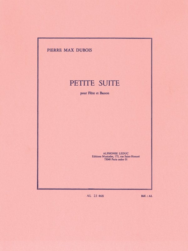 Pierre Max Dubois: Petite Suite (Flute & Bassoon)