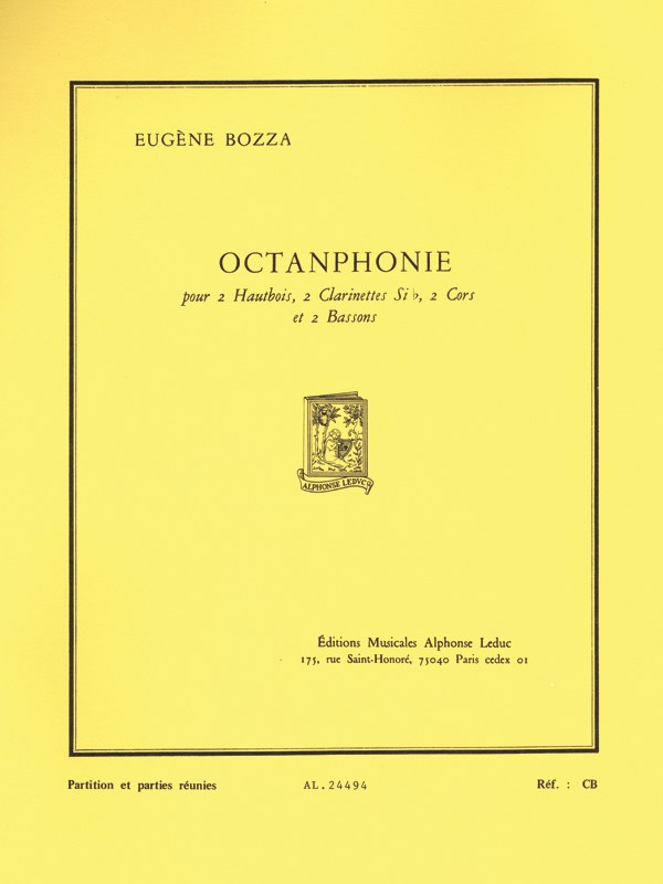Eugène Bozza: Octanphonie (Ensemble-Wind 8 or more)