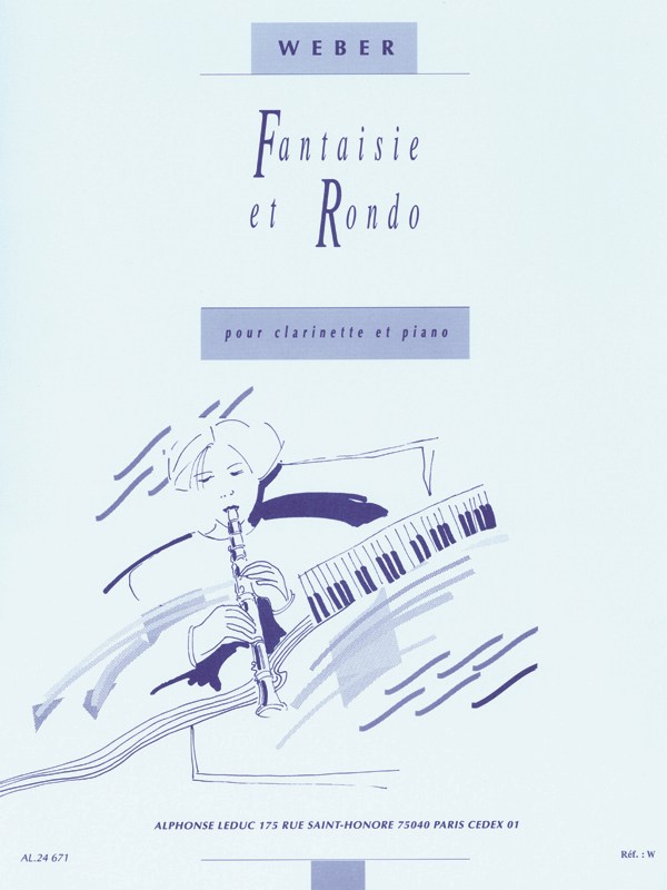Carl Maria von Weber: Fantaisie et Rondo (Clarinet & Piano)