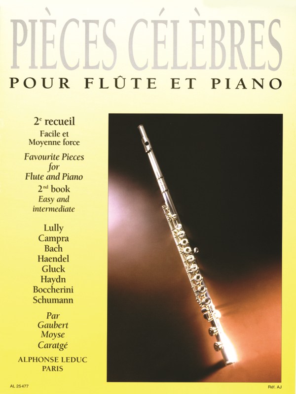 Various Composers: Pièces célèbres Vol.2 (Flute & Piano)