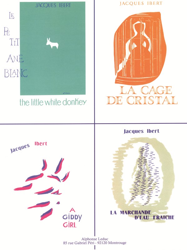 Jacques Ibert: 4 Pieces From Histoires